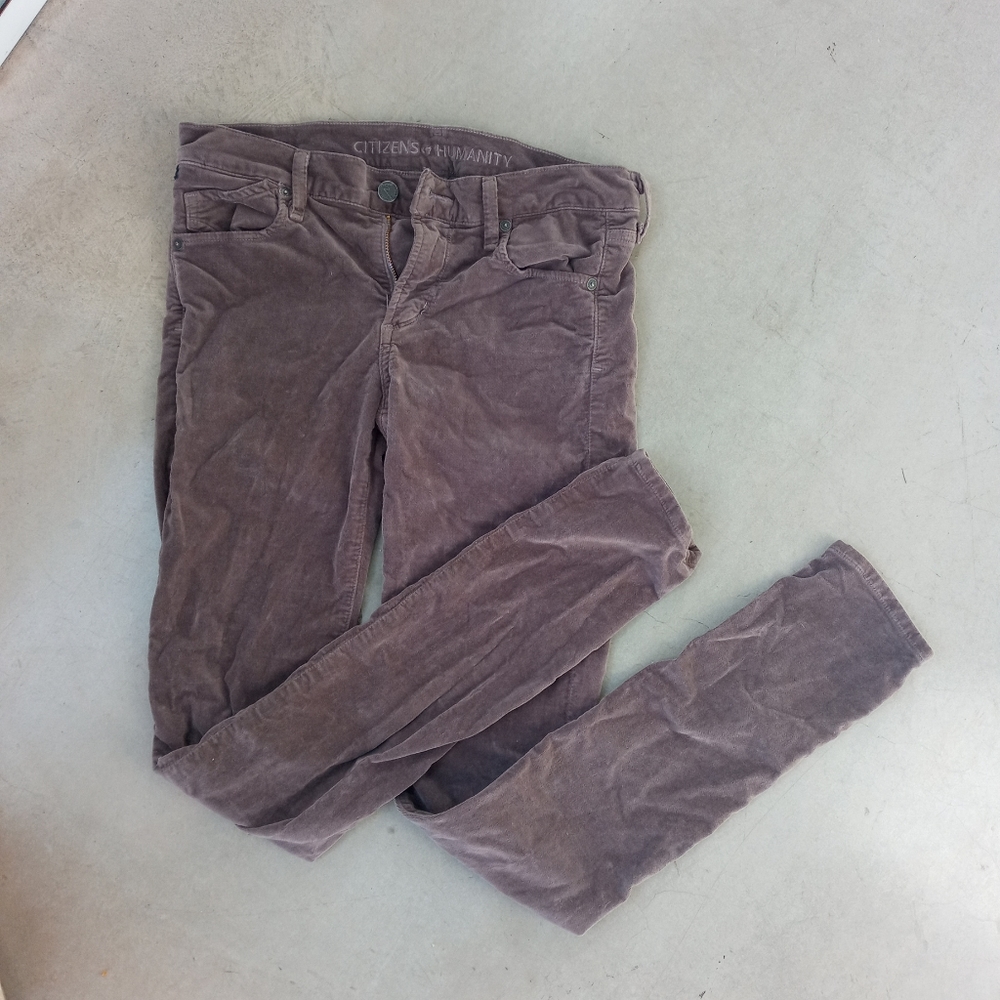 Citizens Of Humanity Avedon Velvet Skinny Pants